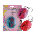 Scented Lip Gloss Key Chain Set